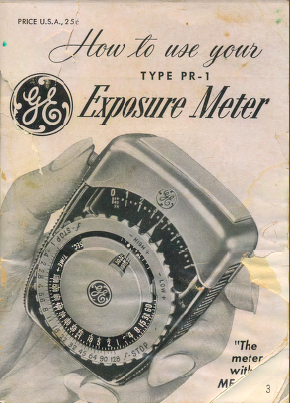 GE PR-1 Manual 2 Cover